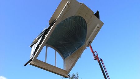 Hausaufstockung - Montage einer Dachgaube aus Holz - ZimmerMeisterHaus