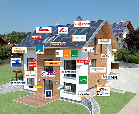 Für den Bau Ihr ZimmerMeisterHaus verwenden wir nur Marken mit höchsten Ansprüchen an Qualität